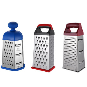 Professional 4 Sides Box Grater Stainless Steel Food Shredder