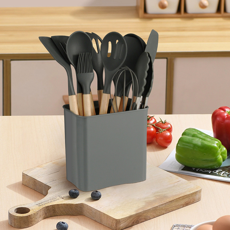 Kitchen Utensils Wholesale 12pcs Silicon Utensil Set Cooking Tools Set