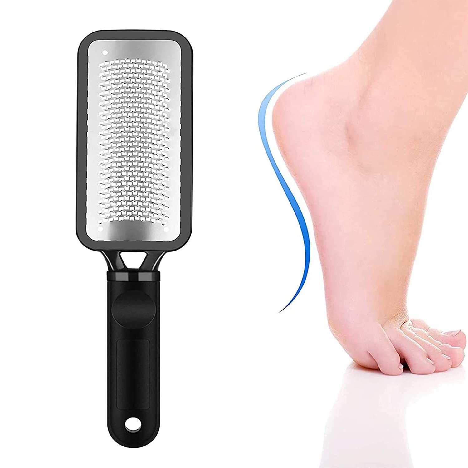 Foot care pedicure metal surface tool to remove hard skin foot rasp foot file new callus remover