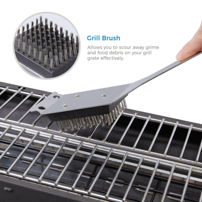 26PCS BBQ Grill Tool Set Barbecue Accessory BBQ Tools bbq tool set grill Snap On Storage Case