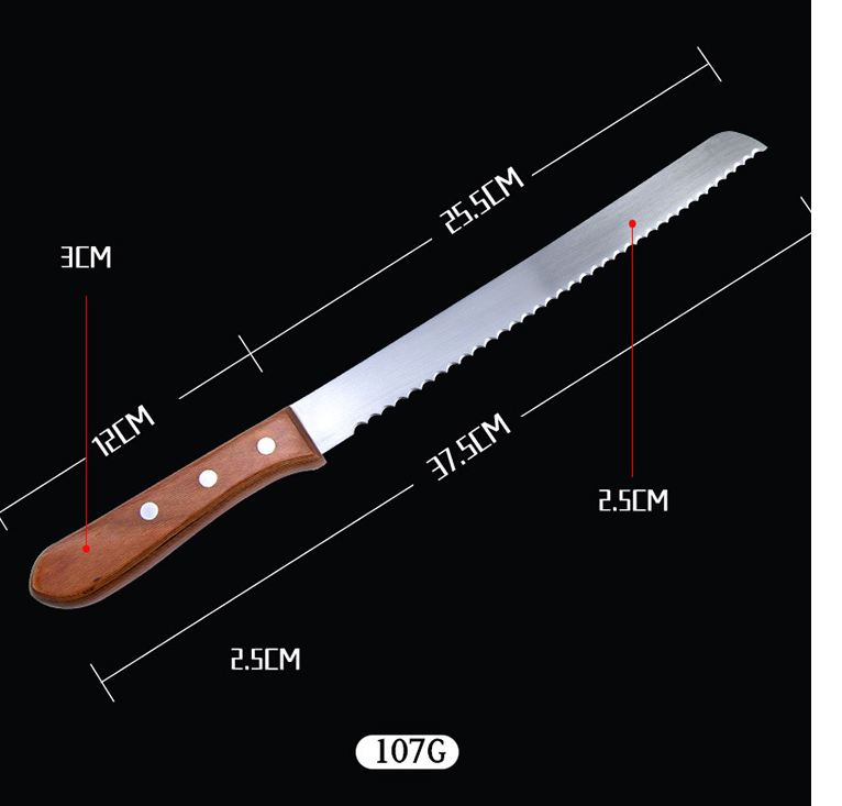 bread knife stainless steel composite board cutting knife insulated mineral  Insulation Knife