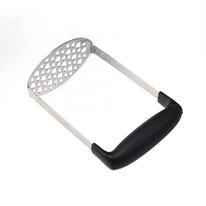 Stainless steel potato press manual potato press household mash mash tool Auxiliary food masher