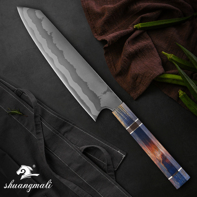 8Inch High Carbon Stainless Steel 440C Japanese Kirisuke Knife Steel Kitchen Chef Cooking Knives