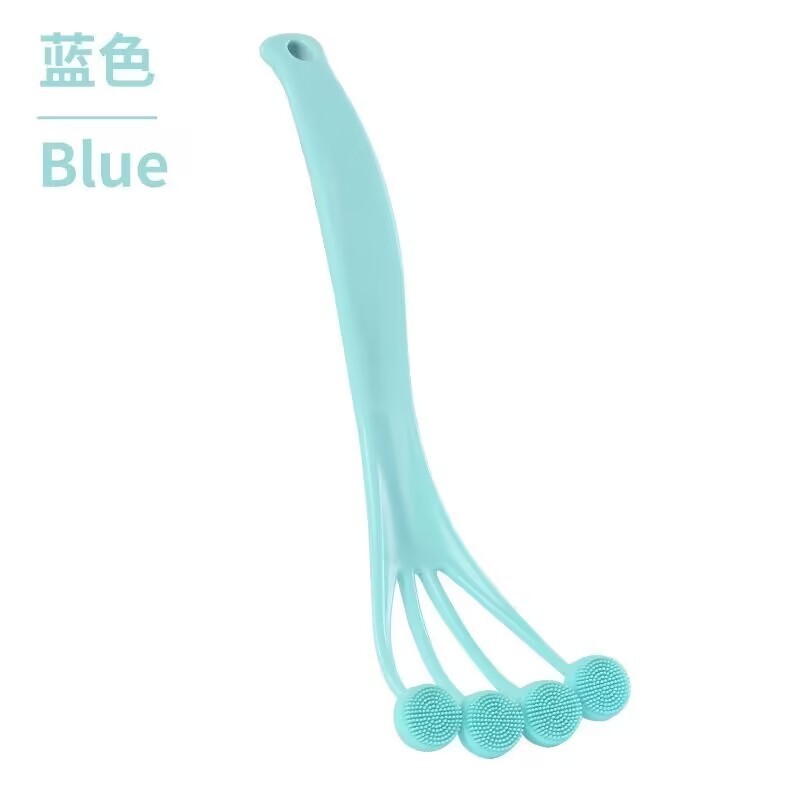 High Quality Long Handle Soft Hair Plastic Bath Brush Shower Body Scrub Wash Rub Back Brush Exfoliator Cleaning Brush Bathroom