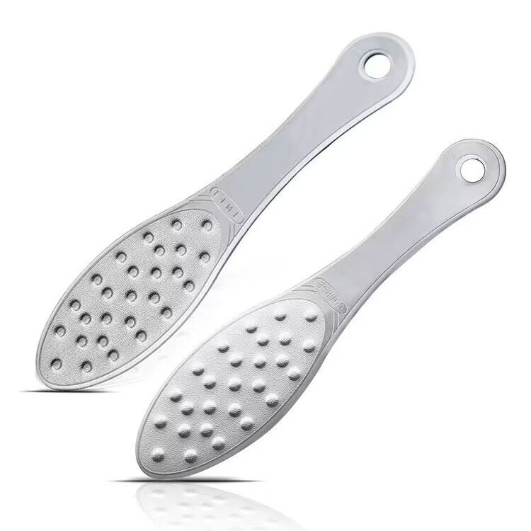 High quality feet care dead skin remove tools nano glass pad plastic handle pedicure foot file for spa scrubber