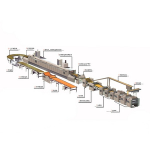 Automatic commercial factory price  best fortune biscuit cookies production line