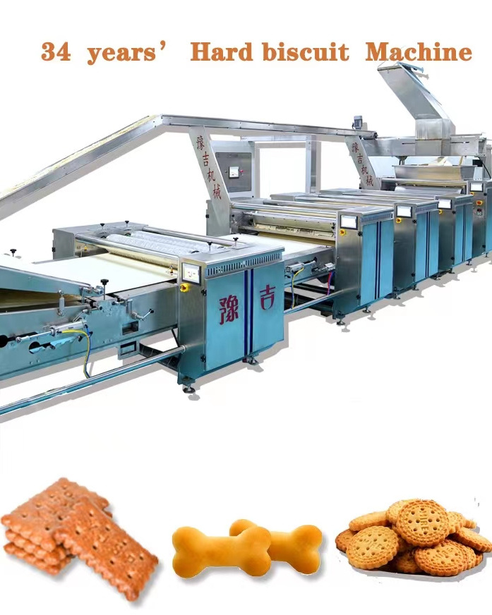 Small Electric Tunnel Oven Soft Biscuit Cookies Production Line 400 mm Full Automatic Price