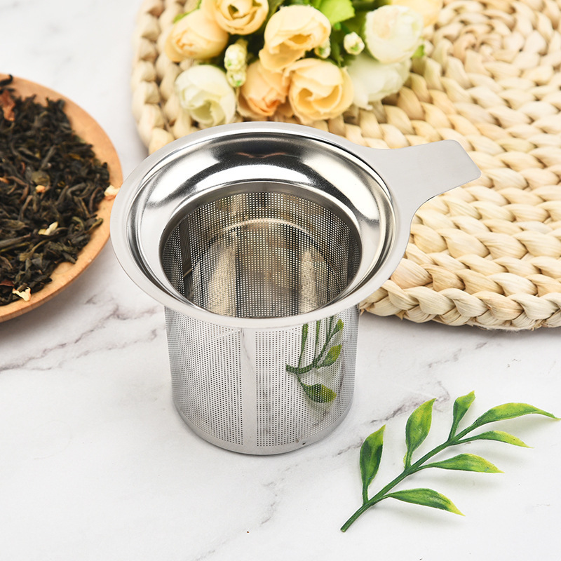 Food Grade Stainless Steel Tea Infuser With Small Strainer And Lid Tea Diffuser For Loose Tea Superior Brewing Experience