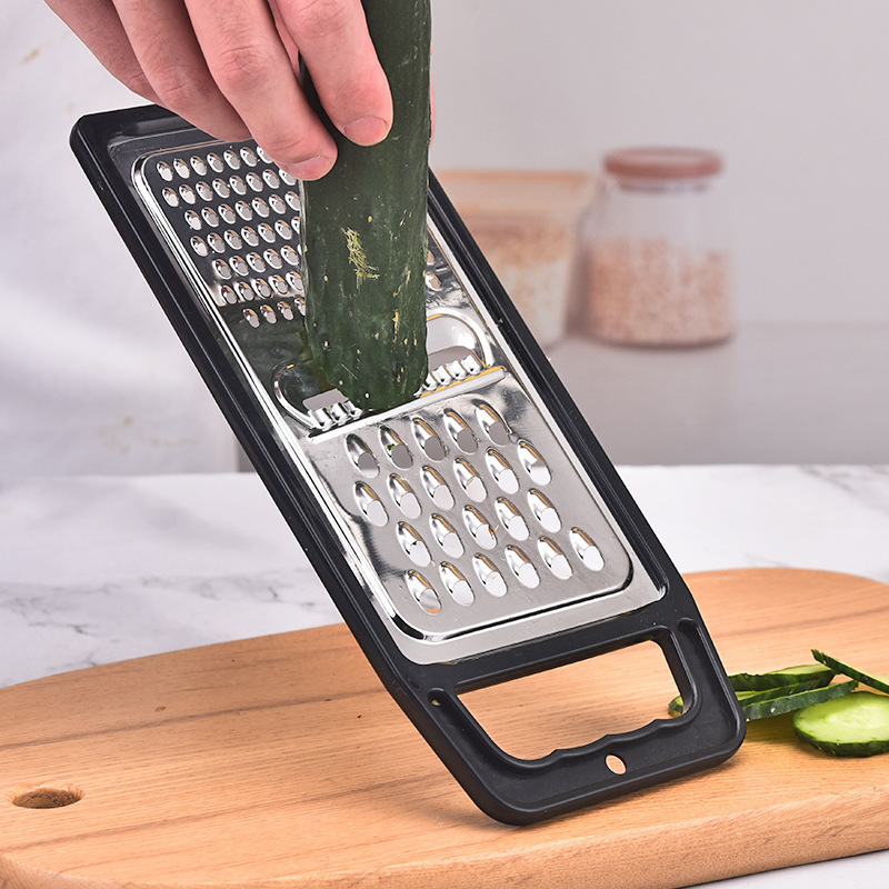 Home Items Smart Gadgets Kitchen Manual Mini Stainless Steel Vegetable Grater With PP Handle For Cutting Vegetables Tool