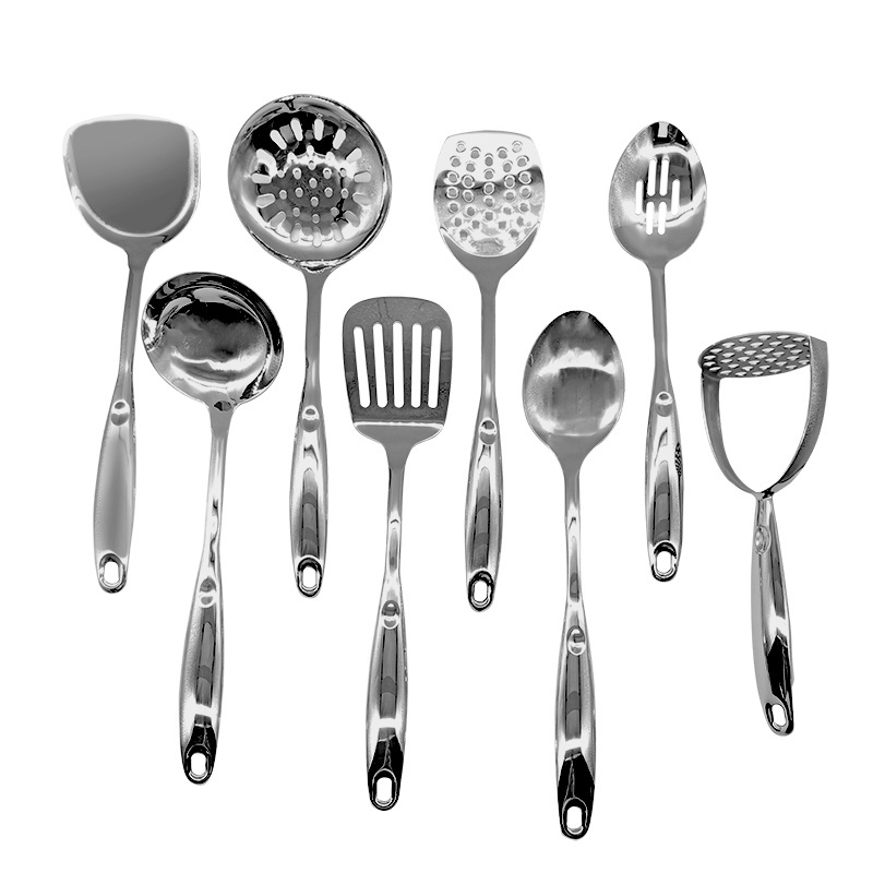 Food grade kitchenware cooking cookware set stainless steel kitchen utensils