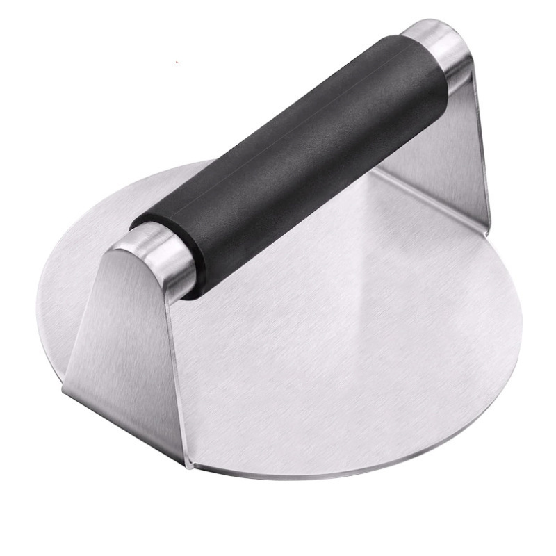 Stainless steel smashed hamburger press patty maker mold burger press for Steaks, Panini, Sandwich