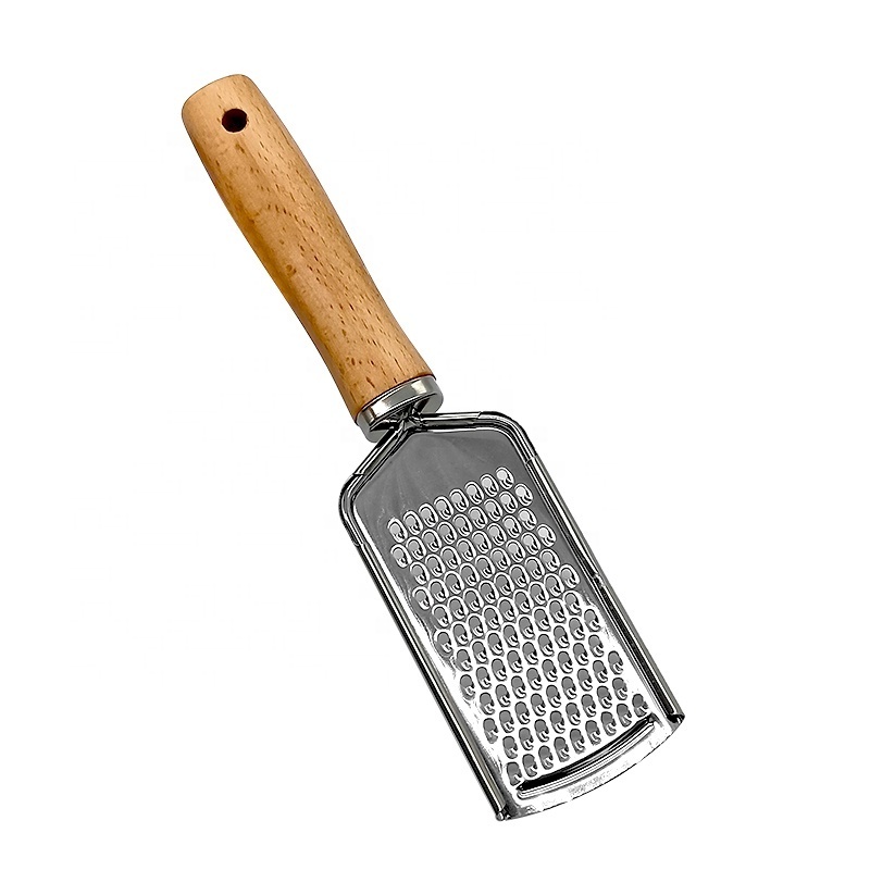 Kitchen wooden handle vegetable ginger cheese  grater