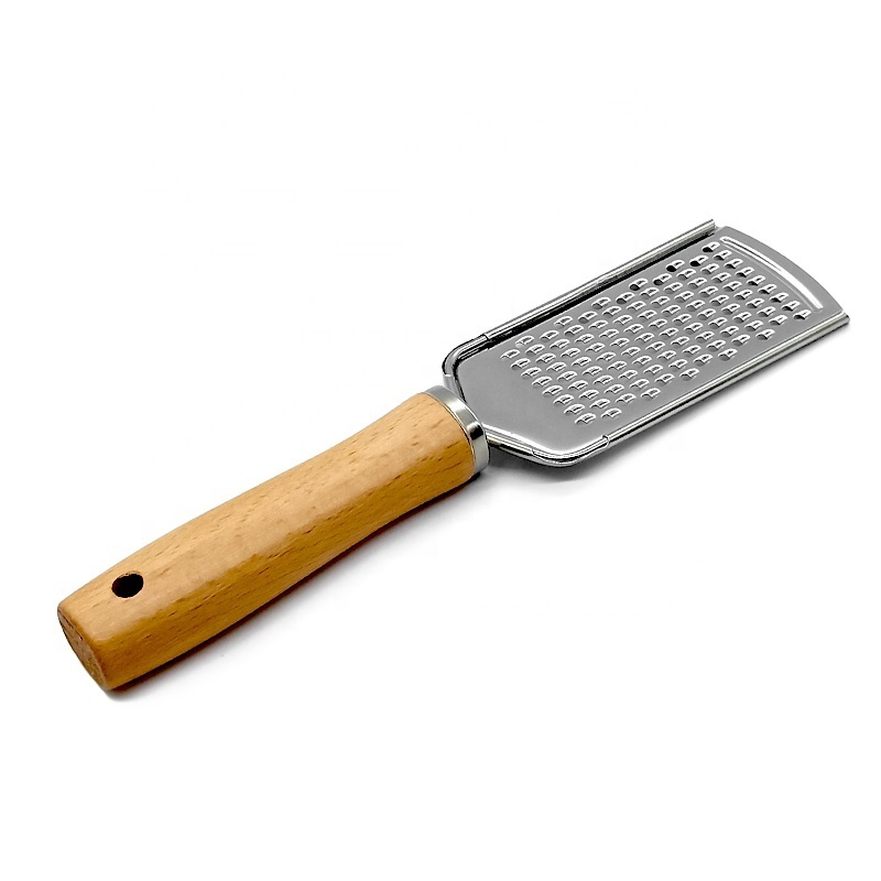 Kitchen wooden handle vegetable ginger cheese  grater