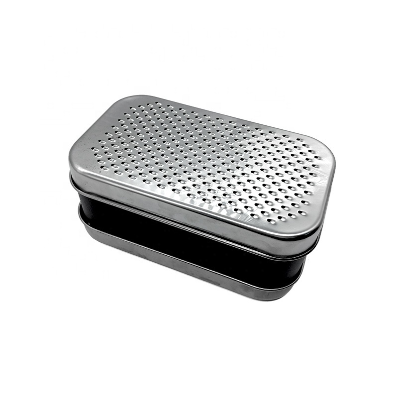 kitchen grater with storage box container cheese grater