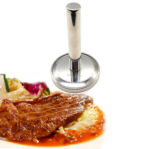 New Design Premium Meat mallet Stainless Steel Tenderizer Meat Pounder