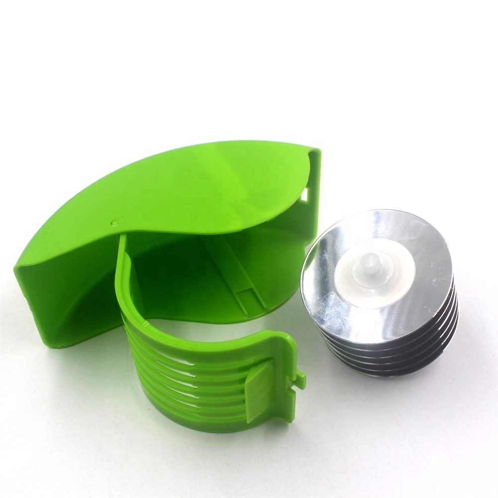 Herb Roller Mincer Manual Hand Scallion Chive Mint Cutter with 6 Stainless Steel Blade Kitchen vegetable chop