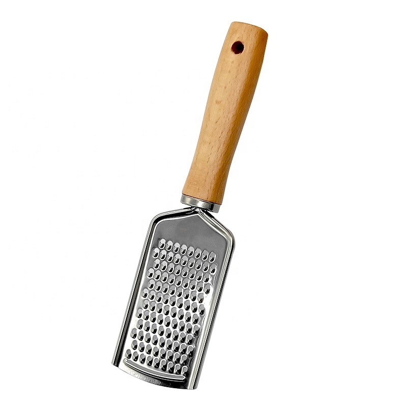 Kitchen wooden handle vegetable ginger cheese  grater