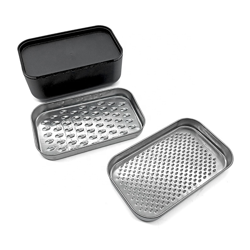 kitchen grater with storage box container cheese grater