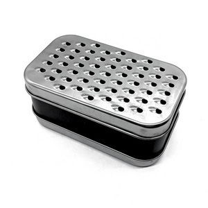 kitchen grater with storage box container cheese grater