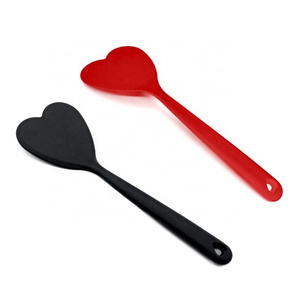 Heart Shaped baking silicone pastry scraper spatula baking tools for Mixing Cooking, Baking, Stirring, Serving