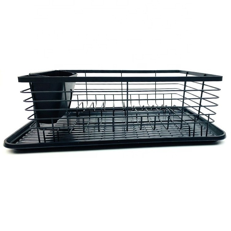 Counter top drying dish rack kitchen shelf metal wire drainer dish draining rack