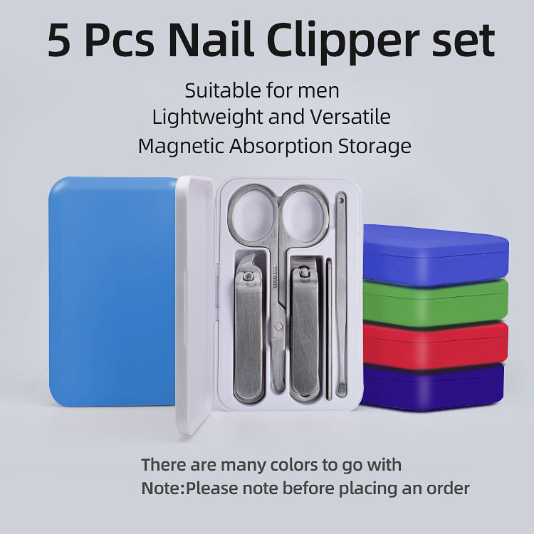 Factory direct price rechargeable manicure set nail clipper set stainless steel for Household Daily