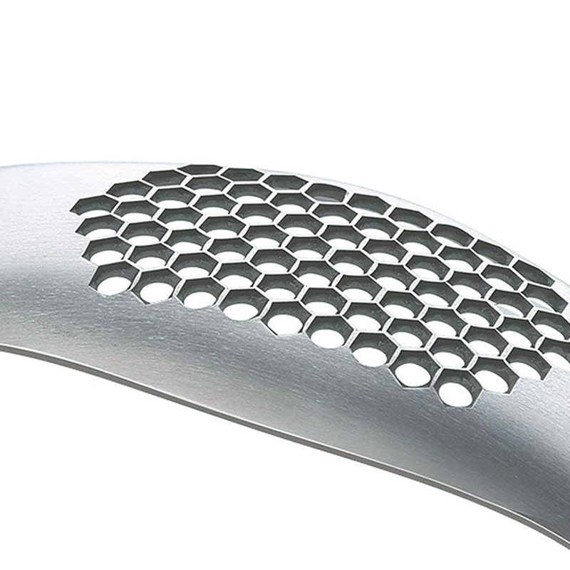 Customized Kitchen Gadgets Stainless Steel Mincer Dishwasher Safe Ginger Garlic Press Rocker Crusher