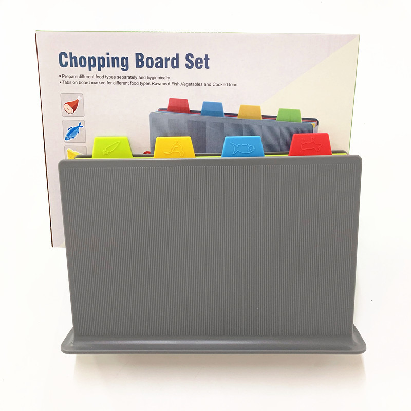 Custom Colorful Schneidebrett Kitchen Supplies Multi-use Chopping blocks Plastic Cheese Cutting Board Set