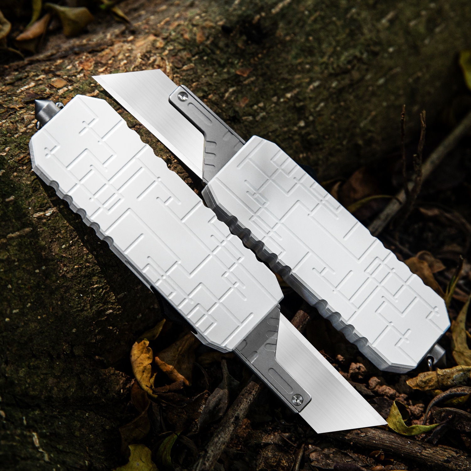 Aluminum alloy tool knife outdoor quick replacement blade gift decompression toy utility knife