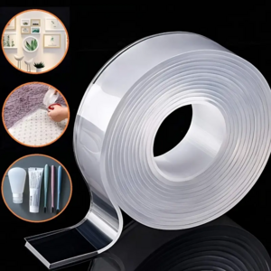 YOUJIANG Double Sided Adhesive Transparent Nano Tape washable sticky pu adhesive nano double sided tape