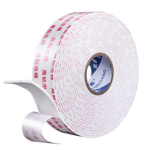 YOUJIANG White Costom Multi-purpose Acrylic Adhesive Waterproof Sealing Strip High Density Double Sided PE Foam Tape