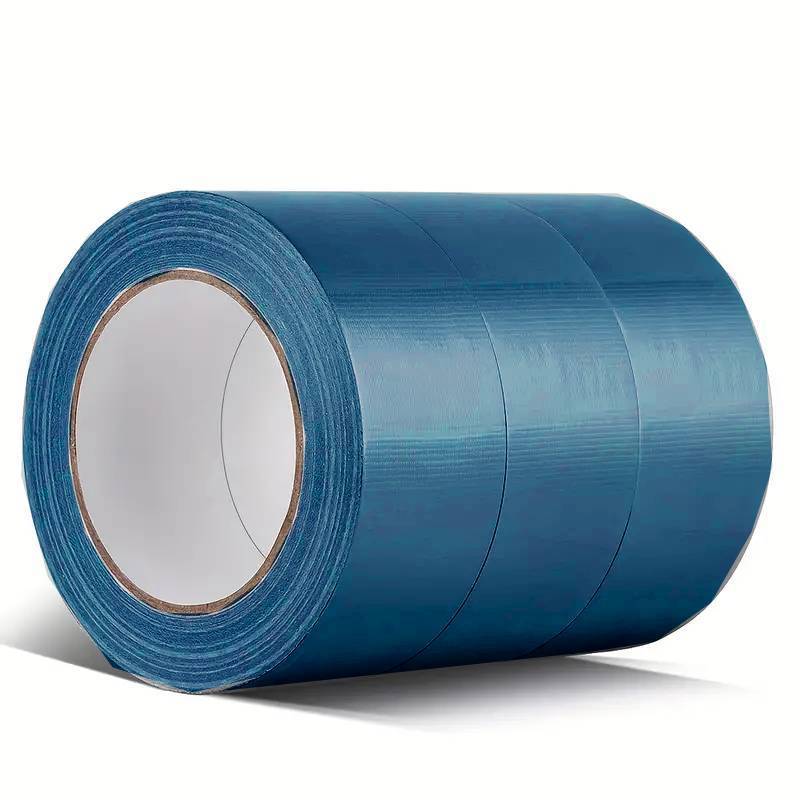 YOUJIANG Dark Blue Cloth Duct Tape for Carpet  Heavy Duty Cloth Tape Cloth Tape Adhesive for Outdoor Use