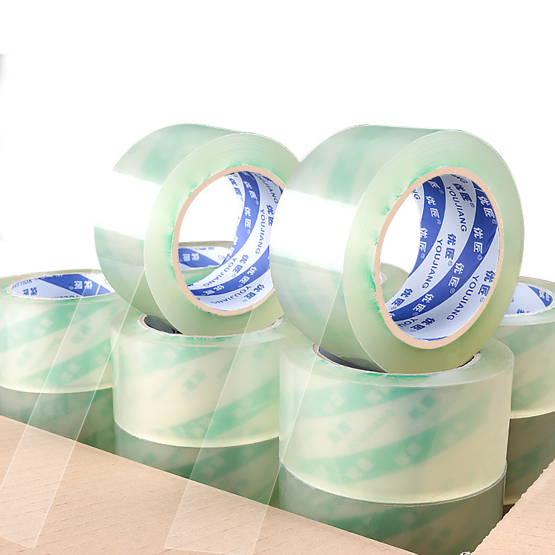 YOUJIANG BOPP Sealing Clear Box Adhesives Transparent Sticky Carton Custom Shipping Customized Packaging Packing Tape