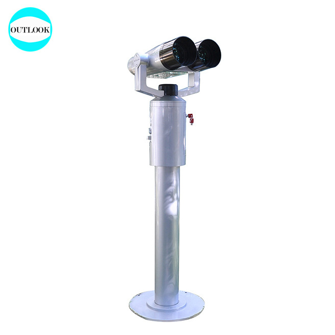 2024 Hot selling 30x120 long distance binoculars telescope coin operated binocular for sale