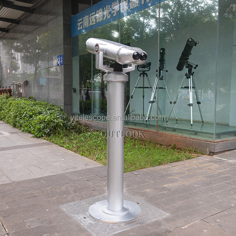 New design optical coin operated binocular and Telescope Binocular Telescope Factory-YJ25x100