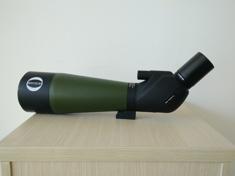 20 60X80 Long Distance HD Optics Spotting Scope with Carrying Bag Table Tripod for Monocular Birding