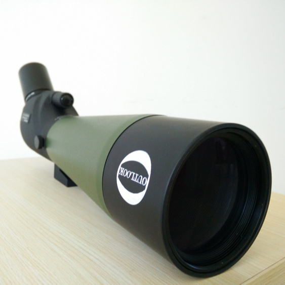 20 60X80 Long Distance HD Optics Spotting Scope with Carrying Bag Table Tripod for Monocular Birding