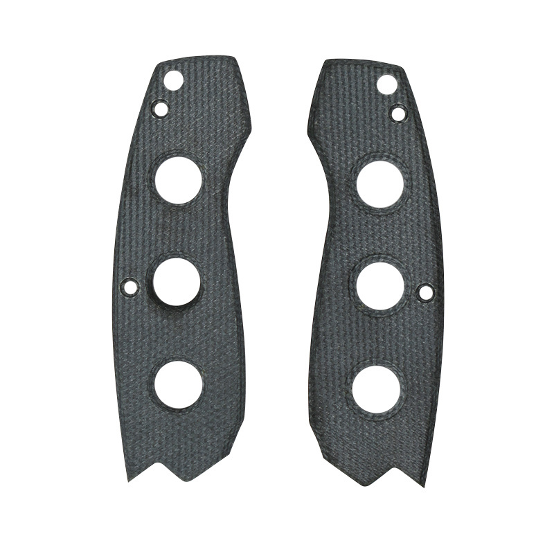 New Arrival Customize High Quality Knife Kits DIY Knife Handle Black Micarta Knife Replacement Scales