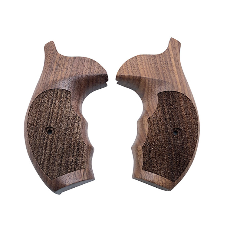 Customize CNC Processing Natural Wood Shooting Accessories Anti-slip Wooden M686 Tactical  Grips