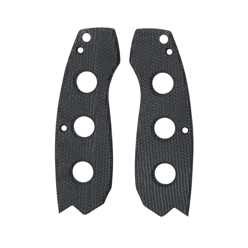 New Arrival Customize High Quality Knife Kits DIY Knife Handle Black Micarta Knife Replacement Scales