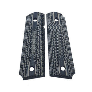 CNC High-End Shooting Handle Accessories Cool Anti-Slip Checkered G10 Panel Universal Tactical Grips