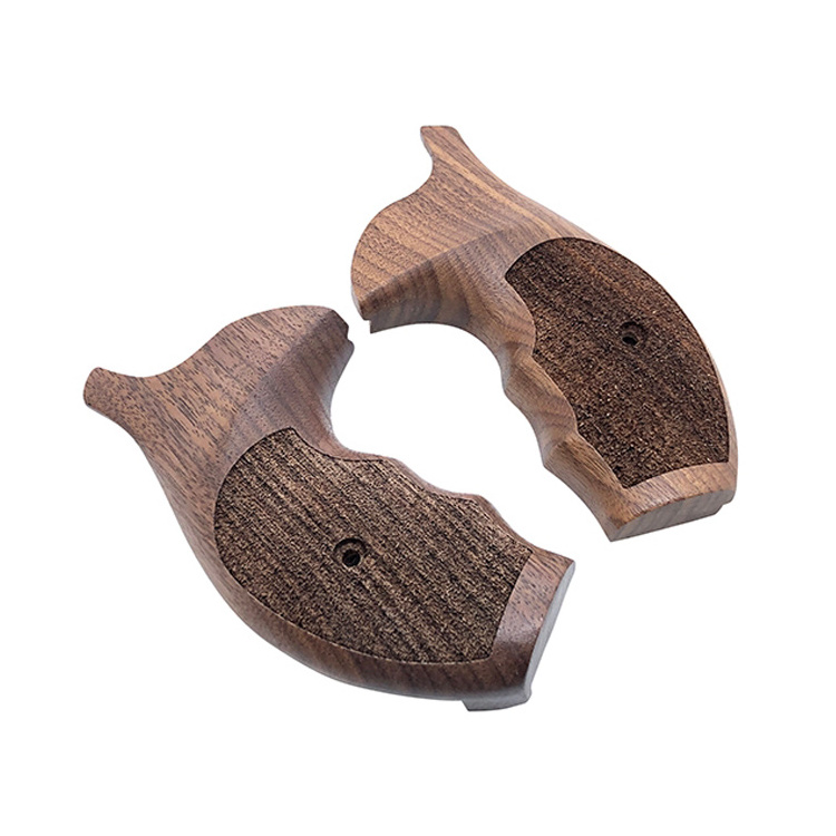 Customize CNC Processing Natural Wood Shooting Accessories Anti-slip Wooden M686 Tactical  Grips