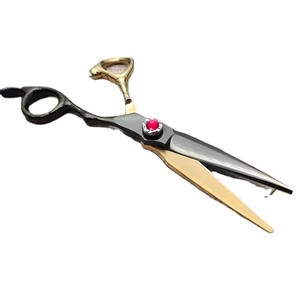 Wholesale Professional Vintage Scissors Hair Scissors Set with Carry Case Barber Supplies Available Hair Scissors for Salon Use