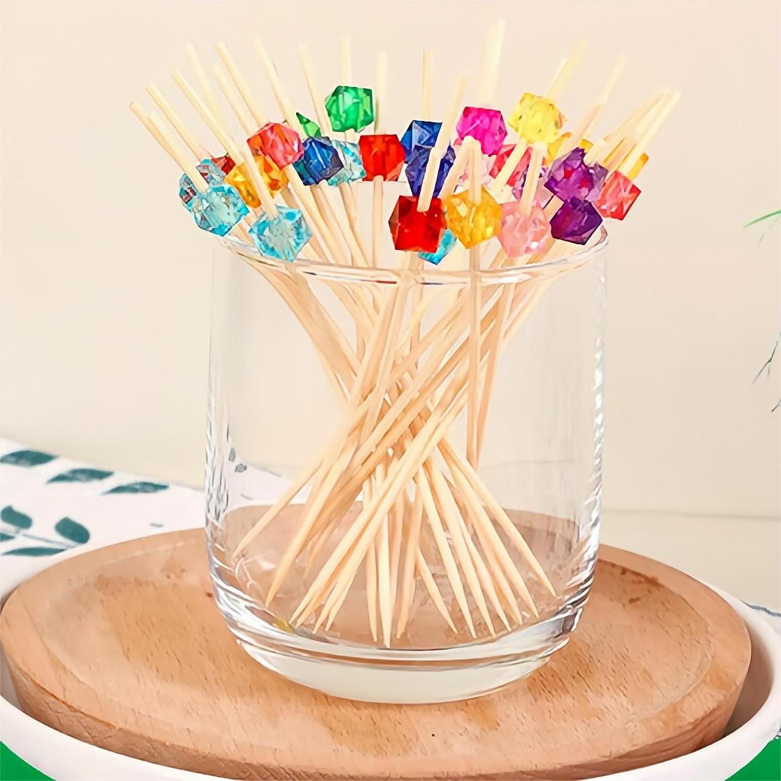 Wholesale Disposable Decorative Creative Paper Cocktail Umbrella Picks Customized Paper Umbrella Toothpick for Food