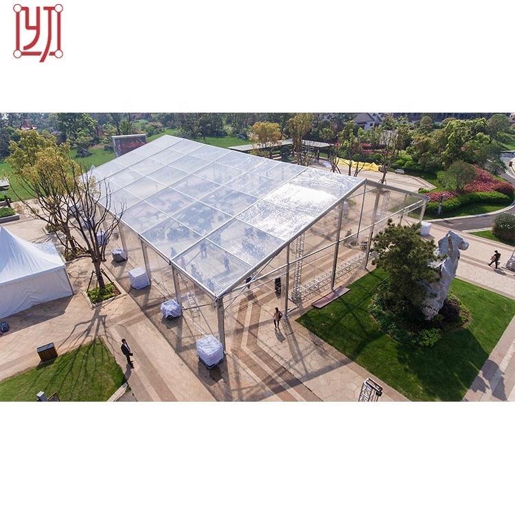 Customization outdoor wedding party clear top tent for 100 people