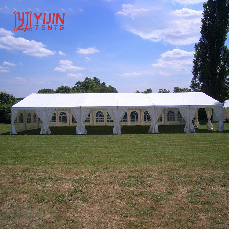 30x30 40x40 luxury outdoor large white pvc wedding party tent for sale