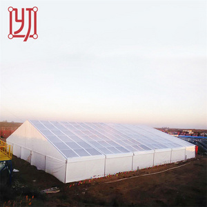 Pvc fabric roof prefab warehouse tent storage tent 10x20 20x30 30x60m