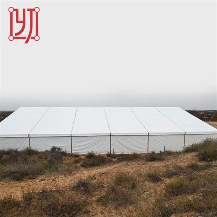 Pvc fabric roof prefab warehouse tent storage tent 10x20 20x30 30x60m