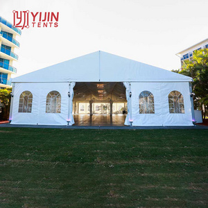 30x30 40x40 luxury outdoor large white pvc wedding party tent for sale