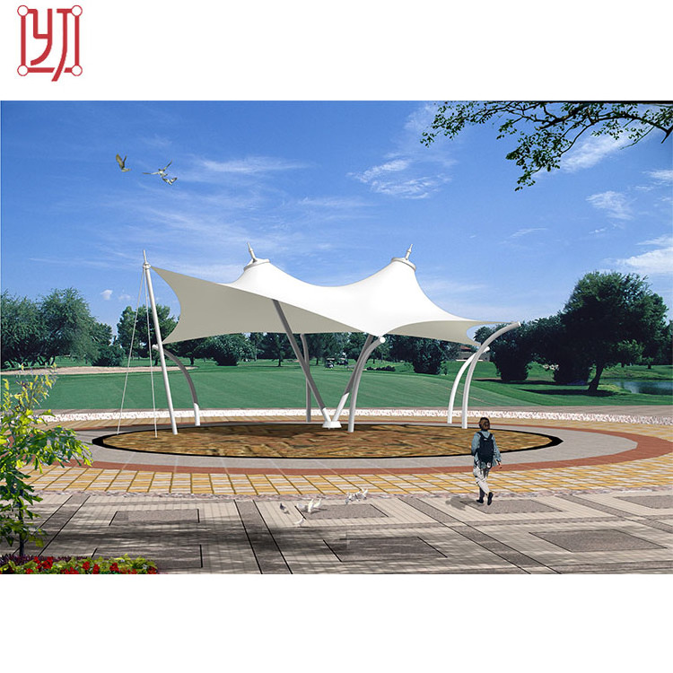 Tensile membrane structures umbrella sunshade tent for beach